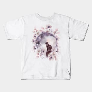 Moon Cat Kids T-Shirt